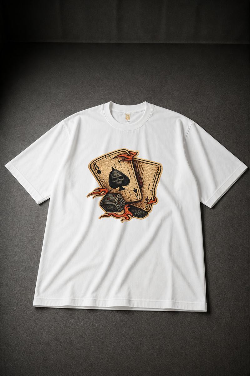 ACE Oversized T-shirt ! - White