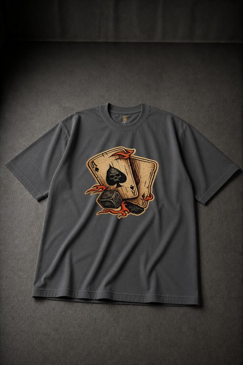 ACE Oversized T-shirt ! - Grey