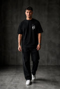 BEHIND Oversized T-shirt ! - Black