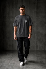 BEHIND Oversized T-shirt ! - Grey