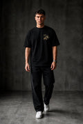 Compass Oversized T-shirt ! - Black