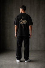 Compass Oversized T-shirt ! - Black