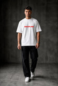 DISCIPLINE Oversized T-shirt ! - White