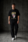 REALITY Oversized T-shirt ! - Black