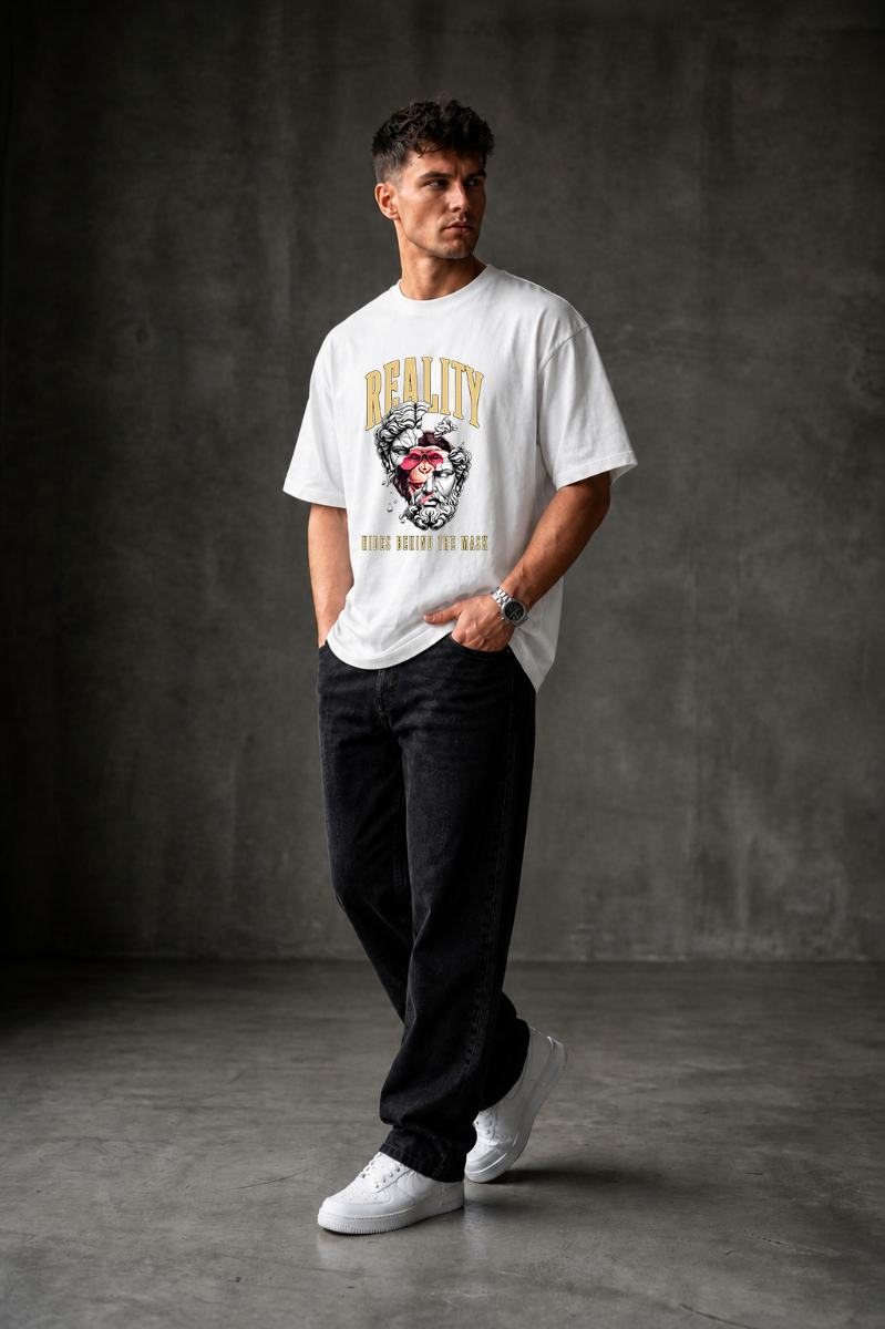 REALITY Oversized T-shirt ! - White