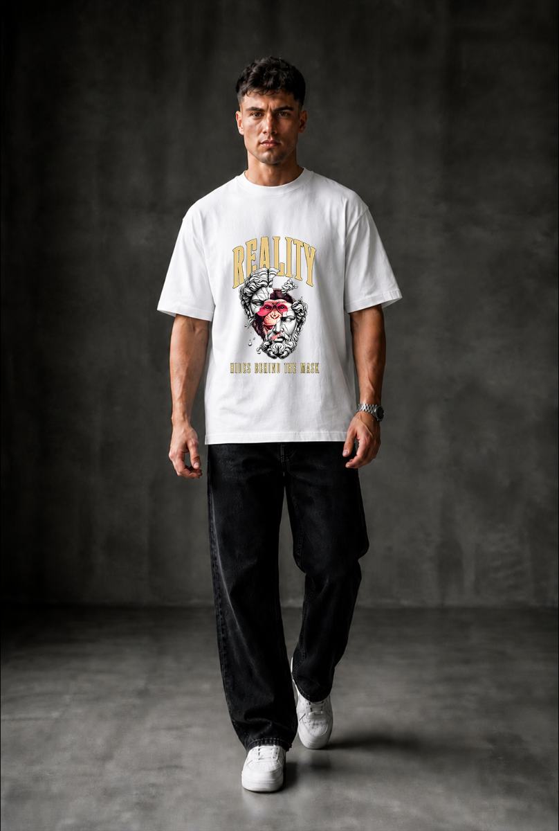 REALITY Oversized T-shirt ! - White