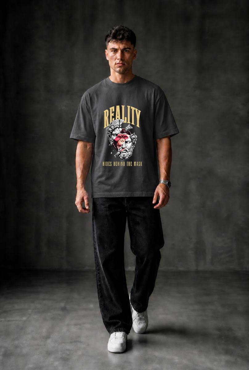 REALITY Oversized T-shirt ! - Grey