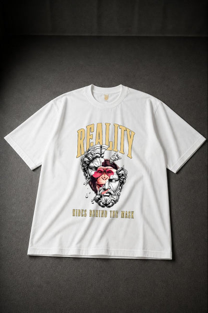 REALITY Oversized T-shirt ! - White