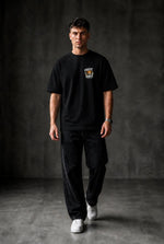 STREET RULES Oversized T-shirt ! - Black