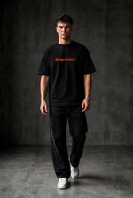 SUPERMAN Oversized T-shirt ! - Black