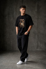 TOKYO Oversized T-shirt ! - Black