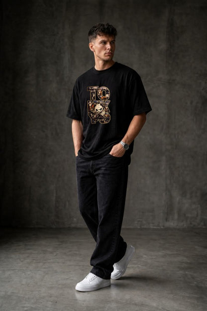TOKYO Oversized T-shirt ! - Black