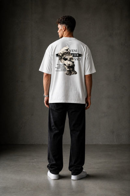 VINI VIDI VICCI Oversized T-shirt ! - White