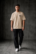 VINI VIDI VICCI Oversized T-shirt ! - Beige