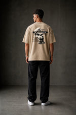 VINI VIDI VICCI Oversized T-shirt ! - Beige
