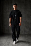EVERY FALL Oversized T-shirt ! - Black