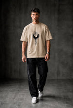 VIKING'S Oversized T-shirt ! - Beige