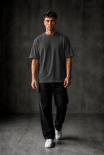 Regular Oversized T-shirt ! - Grey