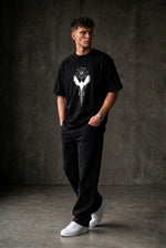 VIKING'S Oversized T-shirt ! - Black